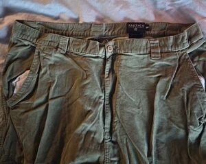 Nautica Men's Corduroy Pants in Olive